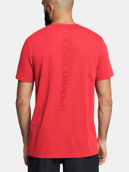 Under Armour Pánske tričko Under Armour Vanish Seamless Grid SS-RED