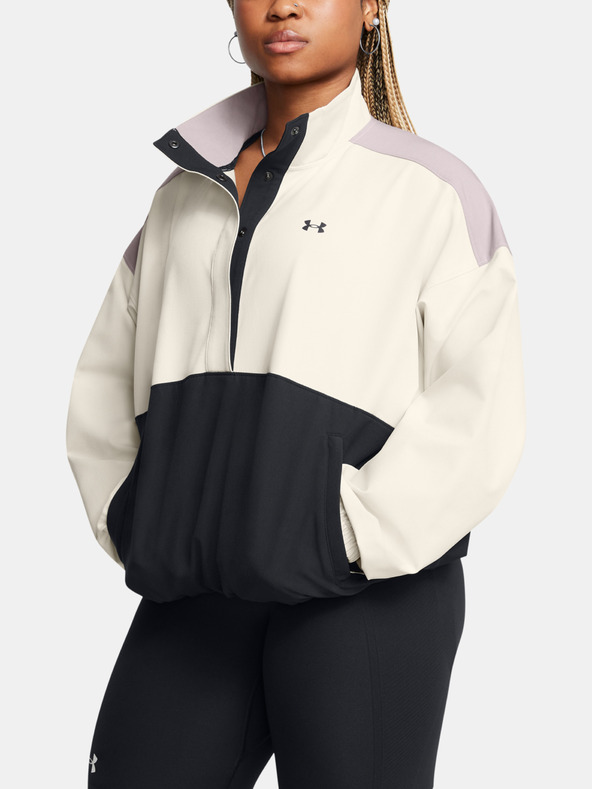 Under Armour Dámska bunda Under Armour Armoursport Swoven Pullover-WHT