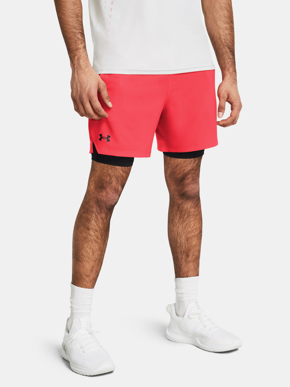 Under Armour Pánske kraťasy Under Armour UA Vanish Woven 2in1 Sts-RED