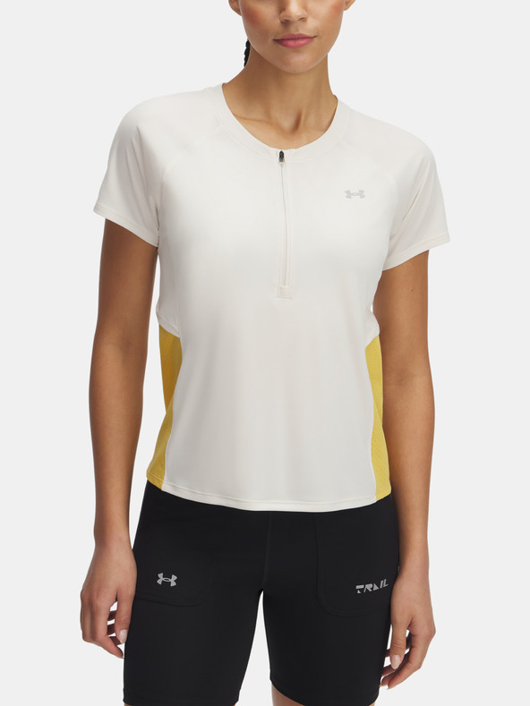 Under Armour Dámske tričko Under Armour UA Trail Run Zip SS