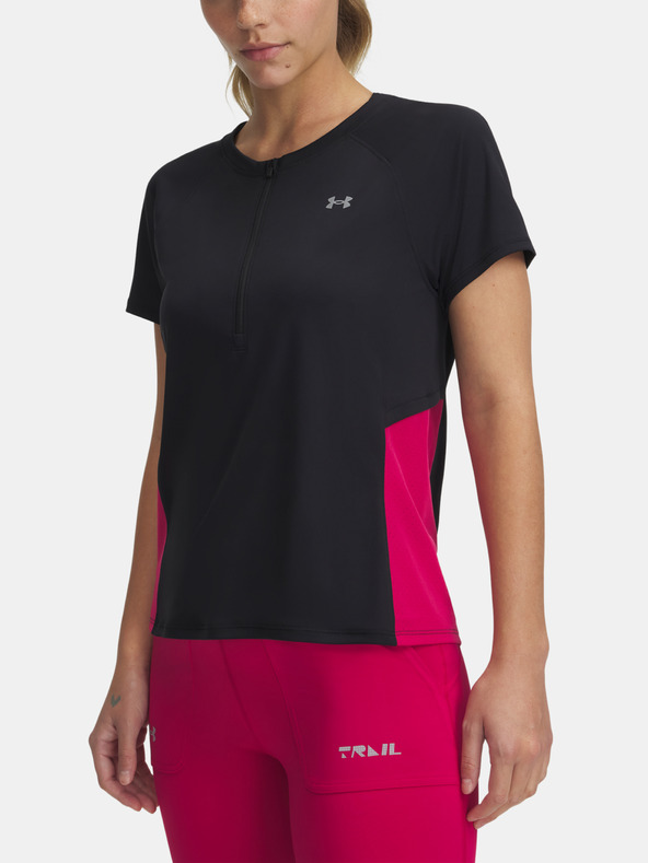 Under Armour Dámske tričko Under Armour UA Trail Run Zip SS