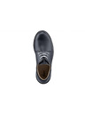 Vasky Dámske kožené poltopánky čiernobiele - jar / jeseň Vasky Derby Boots