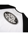 Horsefeathers Tričko Dynamo Raglan - biele/čierne HORSEFEATHERS
