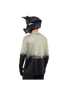 Horsefeathers Cyklistický dres Quantum LS - strieborná breza/čierna HORSEFEATHERS