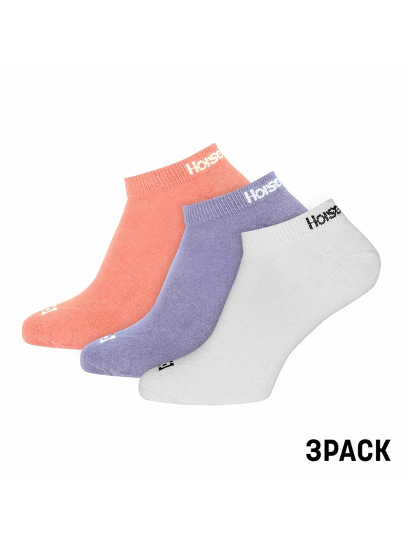 Horsefeathers Ponožky Leni 3Pack - pastelový púder HORSEFEATHERS