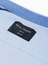 Ombre Clothing Svetlomodrá pánska košeľa K540