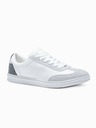 Ombre Clothing Biele pánske tenisky Ombre Oblečenie T373