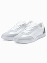 Ombre Clothing Biele pánske tenisky Ombre Oblečenie T373