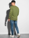 Ombre Clothing Zelené pánske základné tričko Ombre Clothing