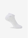 ALPINE PRO Unisex coolmax ponožky ALPINE PRO RED DEER biele