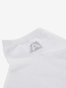 ALPINE PRO Unisex coolmax ponožky ALPINE PRO RED DEER biele