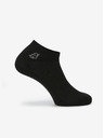 ALPINE PRO Unisex coolmax ponožky ALPINE PRO RED DEER čierne