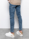 Ombre Clothing Modré pánske skinny fit džínsy Ombre Clothing P1062