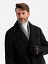 Ombre Clothing Pánsky jednoradový kabát Ombre Oblečenie