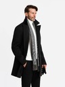 Ombre Clothing Pánsky jednoradový kabát Ombre Oblečenie