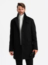 Ombre Clothing Pánsky jednoradový kabát Ombre Oblečenie