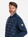 Ombre Clothing Pánska prešívaná bunda bomber Ombre Clothing