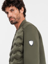 Ombre Clothing Pánska prešívaná bunda bomber Ombre Clothing