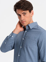 Ombre Clothing Pánska košeľa Ombre Clothing SLIM FIT OM-SHCS-0174