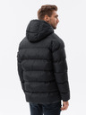 Ombre Clothing Pánska prešívaná silne zateplená bunda Ombre Clothing