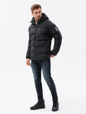 Ombre Clothing Pánska prešívaná silne zateplená bunda Ombre Clothing