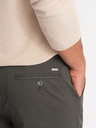 Ombre Clothing Pánske chino nohavice REGULAR FIT khaki Oblečenie Ombre