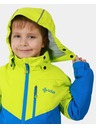 Kilpi Chlapčenská lyžiarska bunda Kilpi FERDEN-JB Svetlozelená