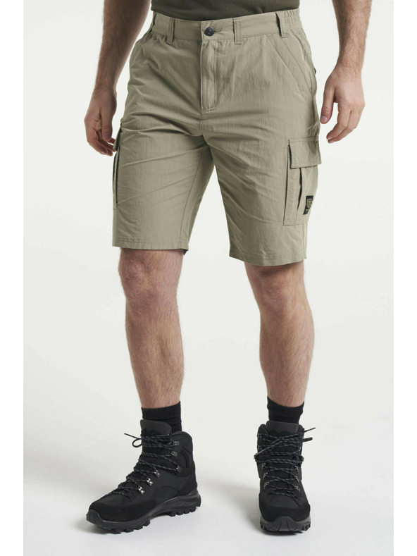Tenson Pánske outdoorové šortky TENSON khaki