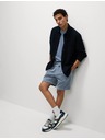 Marks & Spencer Farbené tričko z čistej bavlny Marks & Spencer modrá