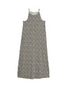 Marks & Spencer Žerzejové plážové midi-maxi šaty s potlačou Marks & Spencer