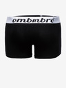 Ombre Clothing Čierne pánske boxerky - 3 balenia Ombre Clothing U159