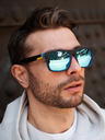VEYREY VeyRey Polarizačné slnečné okuliare Nerd Robert Blue