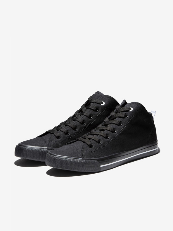 Ombre Clothing Čierne pánske tenisky Ombre oblečenie