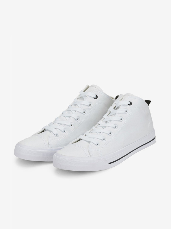 Ombre Clothing Biele pánske tenisky Ombre Oblečenie