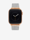 Anne Klein Remienok pre Apple Watch s kryštálmi v striebornej farbe Anne Klein
