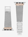 Anne Klein Remienok pre Apple Watch s kryštálmi v striebornej farbe Anne Klein