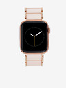 Anne Klein Remienok na hodinky Apple Watch so svetloružovými kryštálmi Anne Klein