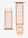 Anne Klein Remienok na hodinky Apple Watch so svetloružovými kryštálmi Anne Klein