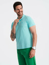 Ombre Clothing Mätové pánske základné polo tričko Ombre Clothing