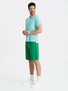 Ombre Clothing Mätové pánske základné polo tričko Ombre Clothing