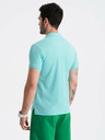 Ombre Clothing Mätové pánske základné polo tričko Ombre Clothing