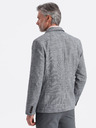 Ombre Clothing Šedé pánske sako Ombre Clothing