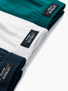 Ombre Clothing Pánske jednofarebné boxerky BASIC s elastanom Ombre Clothing