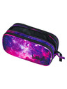 BAAGL  Fialový študentský penál Baagl Galaxy