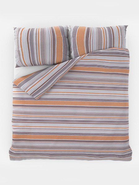 Kvalitex Predĺžené bavlnené prestieradlo do postieľky 140x220, 70x90cm VENTA béžová