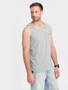 Ombre Clothing Pánske bavlnené tielko s potlačou Summer Vibe Ombre Oblečenie