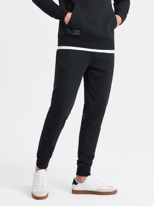 Ombre Clothing Pánske bavlnené tepláky BASIC Ombre Clothing