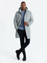 Ombre Clothing Pánsky kabát s kapucňou Ombre Oblečenie