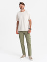 Ombre Clothing Pánske oblečenie Ombre STRAIGHT LEG CARGO V2 OM-PACG-0204