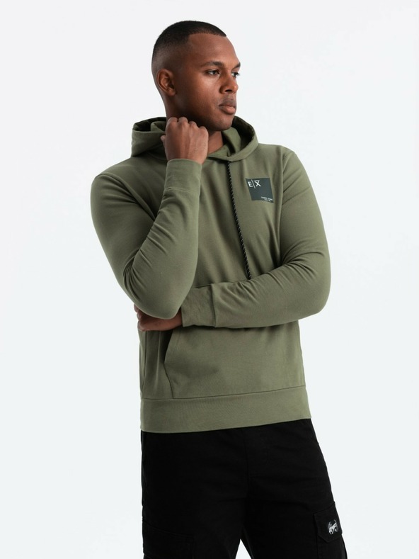 Ombre Clothing Pánska klokanka s kapucňou Ombre Clothing